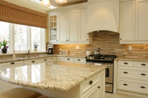 Kitchen with Granite Countertops