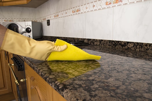 Granite countertop maintenance