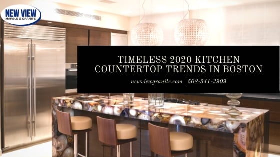 2020 kitchen countertop trends in Boston