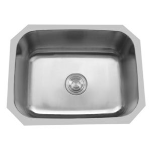 SINGLE BOWL UNDERMOUNT STAINLESS STEEL SINK