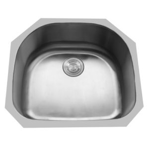 SINGLE BOWL UNDERMOUNT STAINLESS STEEL SINK