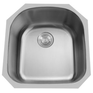 SINGLE BOWL UNDERMOUNT STAINLESS STEEL SINK