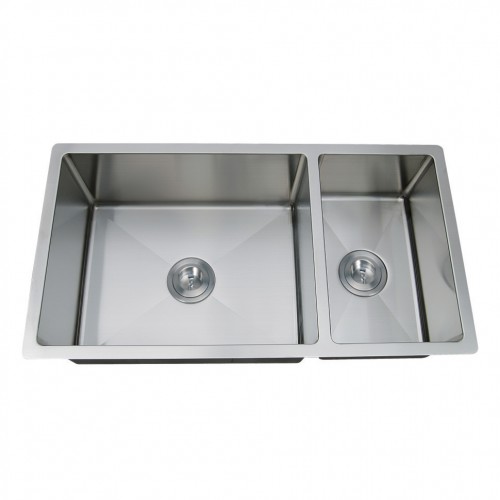 DOUBLE BOWL UNDERMOUNT HANDMADE SINK ZP7030HMR