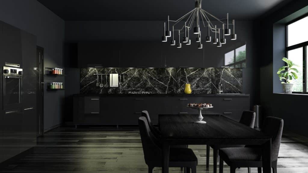 black and white quartzite