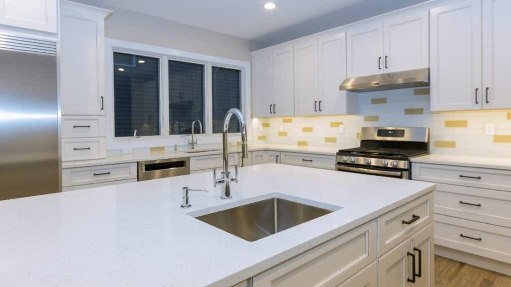 quartz countertop fabricator in Franklin, MA