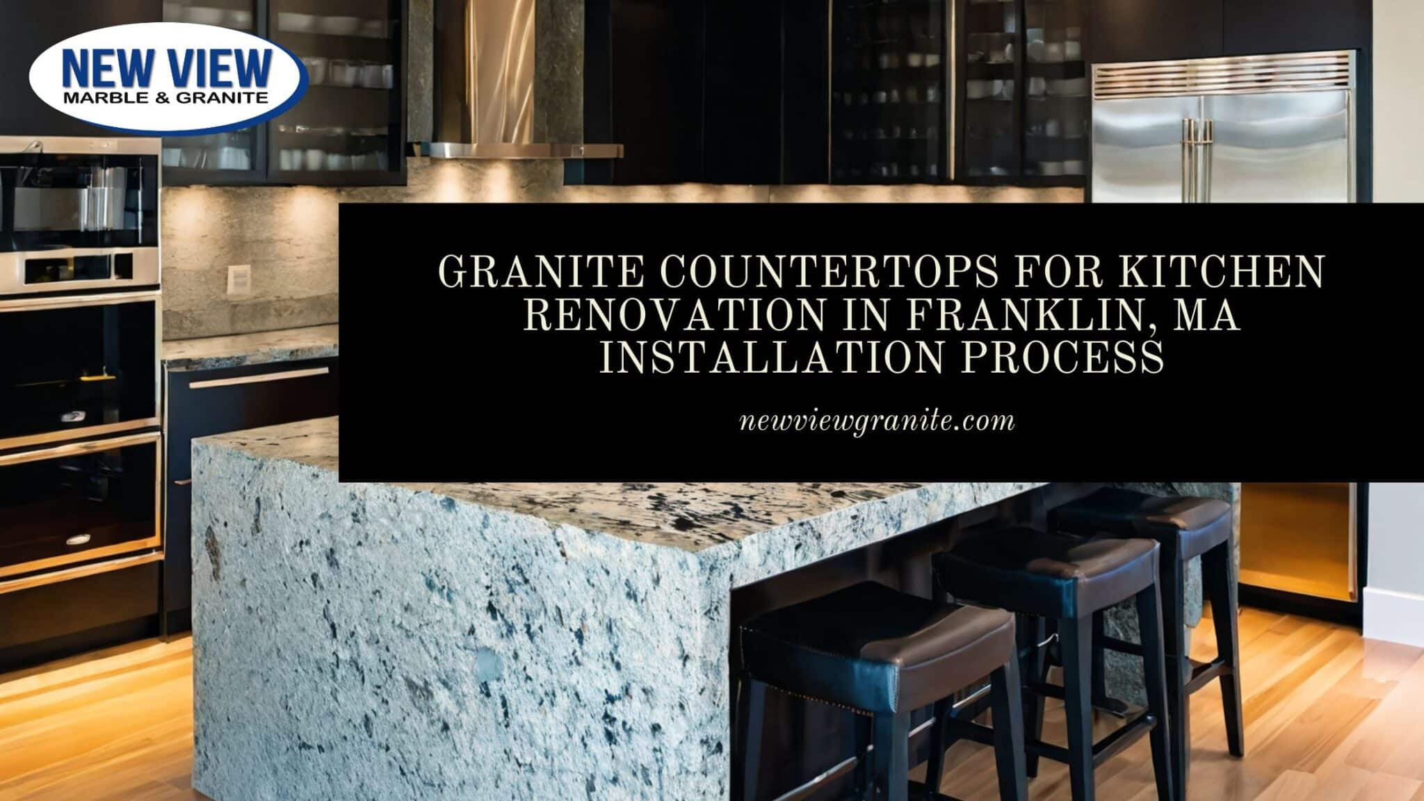 Granite Countertops for Kitchen Renovation in Franklin, MA Installation Process Granite countertops for kitchen renovation in Franklin