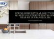 Quartz countertop installers near me in Franklin