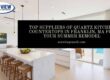 Quartz kitchen countertops in Franklin