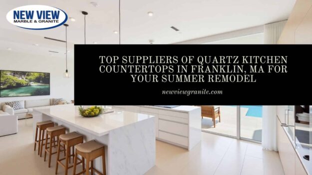 Quartz kitchen countertops in Franklin