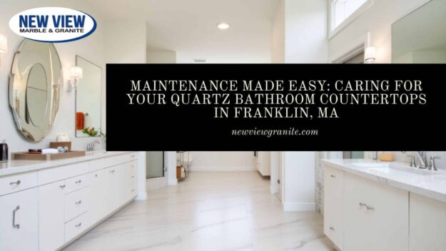 Quartz bathroom countertops in Franklin