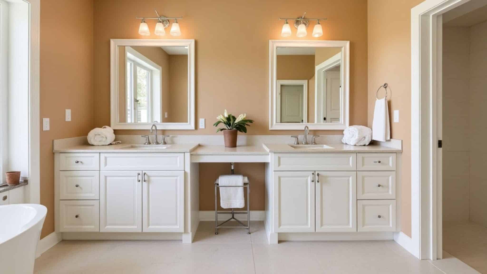 Quartz bathroom countertops Quartz bathroom countertops